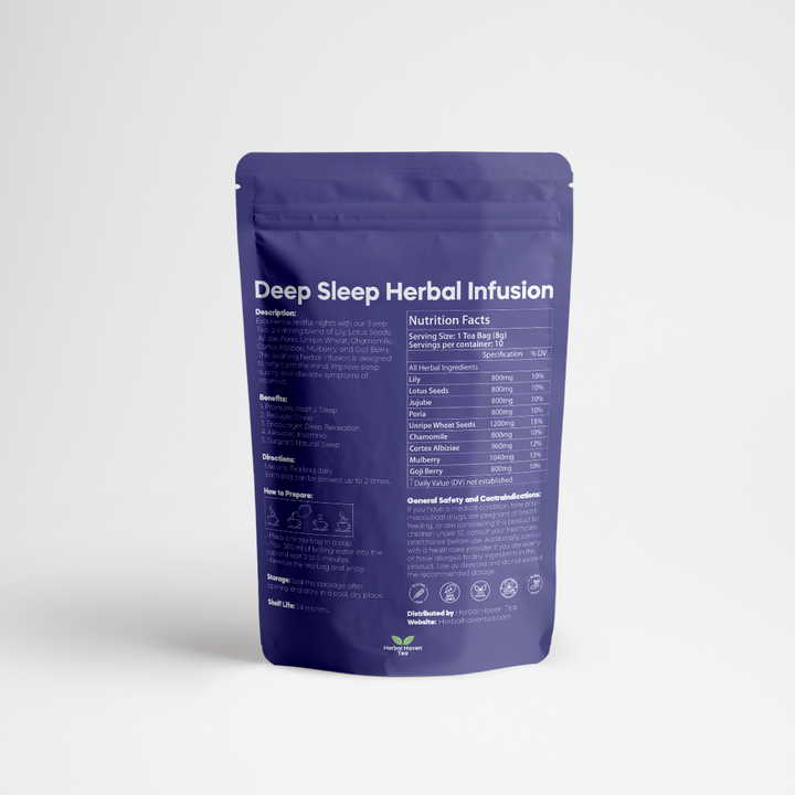 Deep Sleep Herbal Infusion Tea