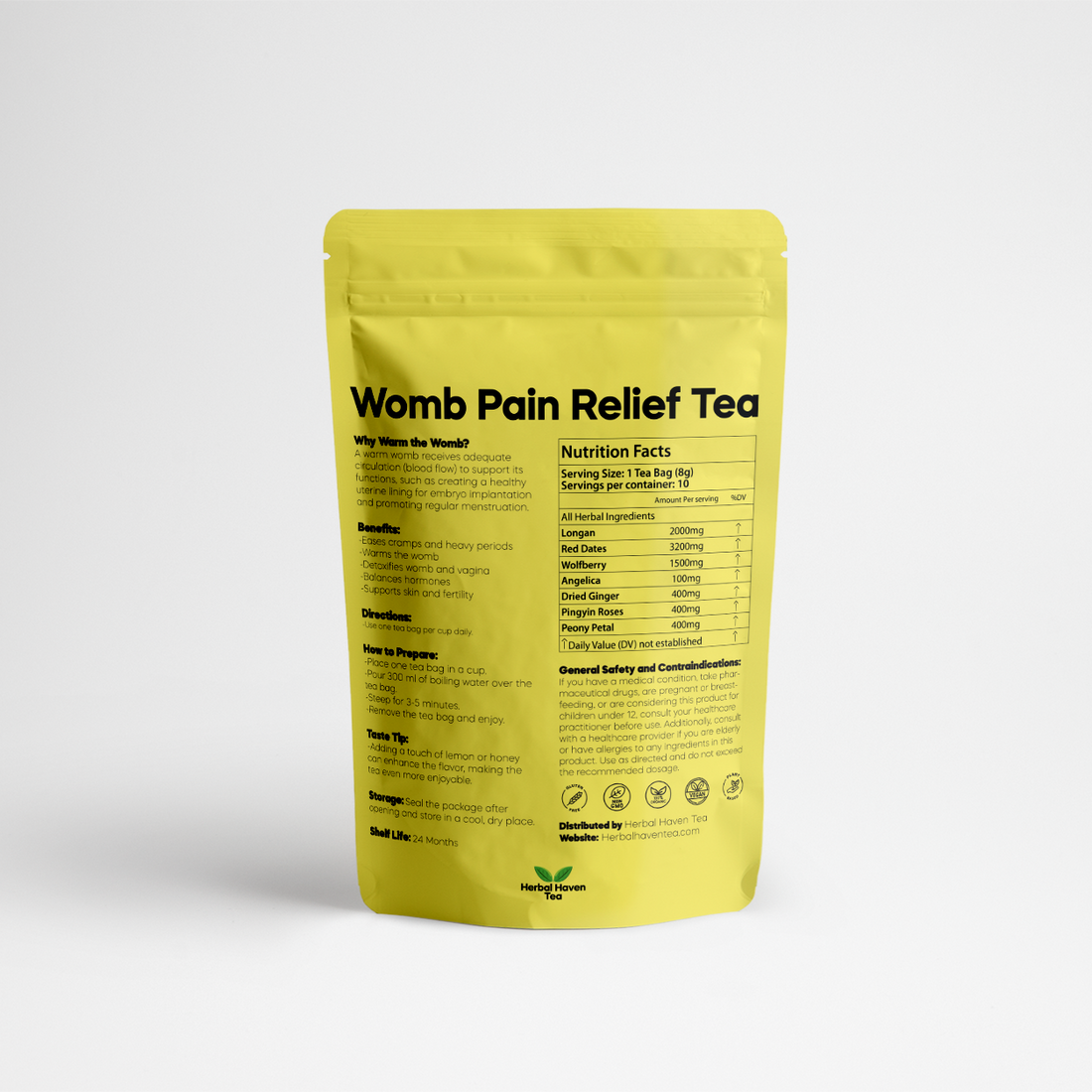 Womb Pain Relief Tea