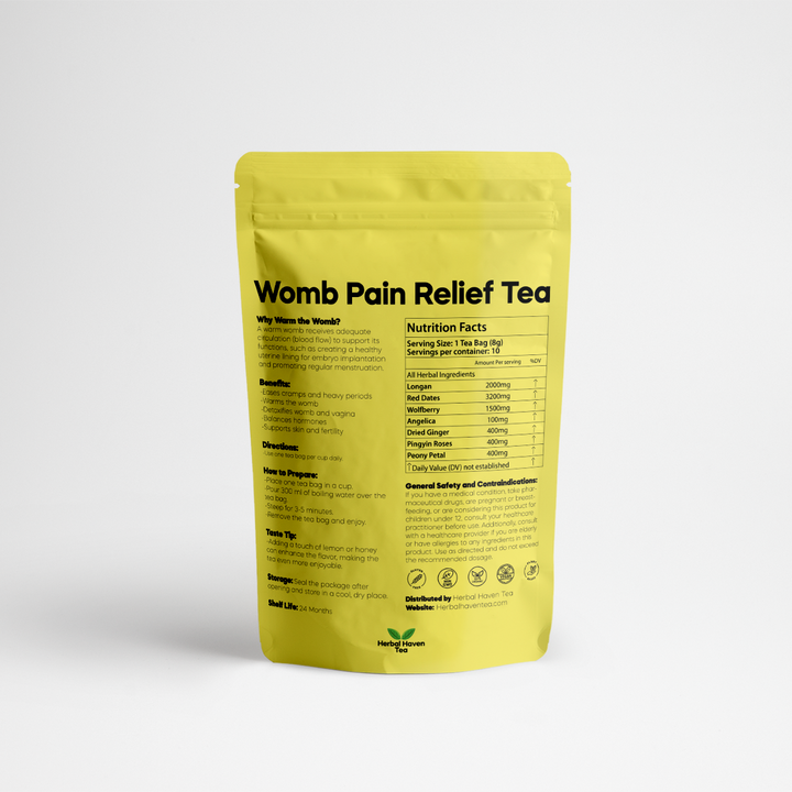 Womb Pain Relief Tea